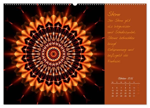 Produktbild: Kleine Chakrenlehre (Wandkalender 2026 DIN A2 quer), CALVENDO Monatskalender