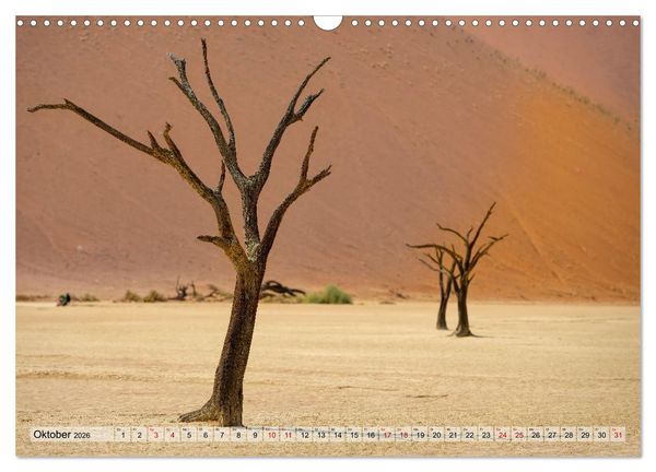 Produktbild: Namibia - Simbabwe - Botswana Leben zwischen W&uuml;ste und Wildnis (Wandkalender 2026 DIN A3 quer), CALVENDO Monatskalender