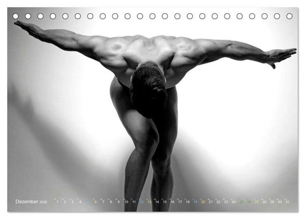 Produktbild: M&auml;nner... backview (Tischkalender 2026 DIN A5 quer), CALVENDO Monatskalender