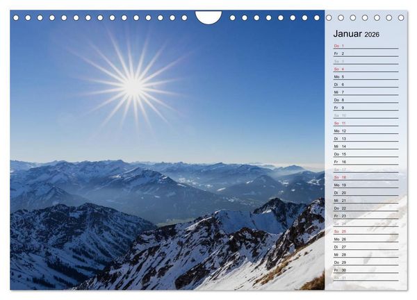Produktbild: Oberallg&auml;uer Landschaft (Wandkalender 2026 DIN A4 quer), CALVENDO Monatskalender