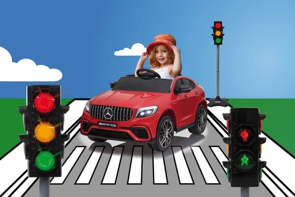 JAMARA Ampelanlage-Grand Spielzeugampel für Verkehrsspiele