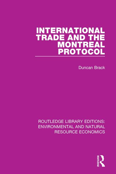 Produktbild: International Trade and the Montreal Protocol