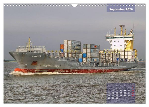 Produktbild: Faszination Seefahrt (Wandkalender 2026 DIN A3 quer), CALVENDO Monatskalender