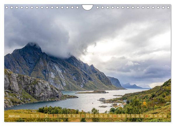 Produktbild: Norwegen - Mythos Landschaften (Wandkalender 2026 DIN A4 quer), CALVENDO Monatskalender