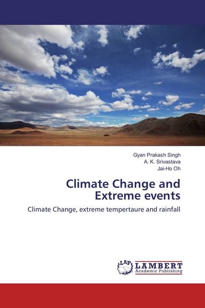 Produktbild: Climate Change and Extreme events
