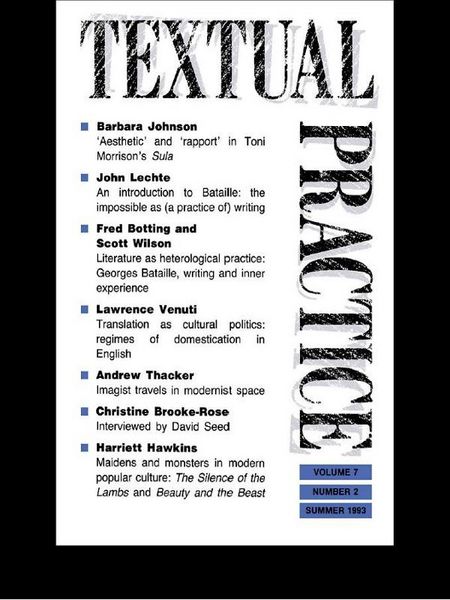 Produktbild: Textual Practice