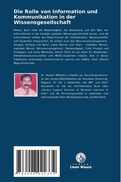 Produktbild: Die Rolle von Information und Kommunikation in der Wissensgesellschaft