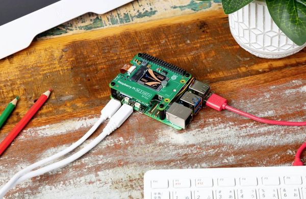 Produktbild: Raspberry Pi&reg; M.2 HAT+ Geeignet f&uuml;r: 5 B