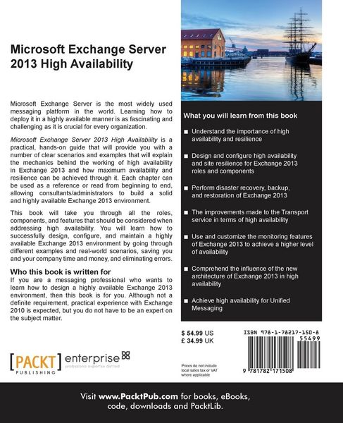 Produktbild: Microsoft Exchange Server 2013 High Availability
