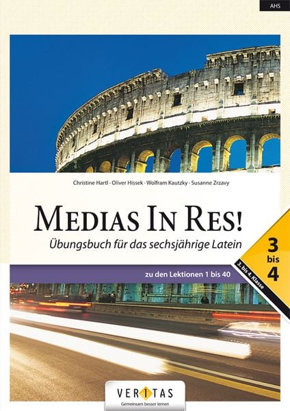 Produktbild: Medias In Res! L6. 3-4. Lehrplan 2023. &Uuml;bungsbuch f&uuml;r das sechsj&auml;hrige Latein