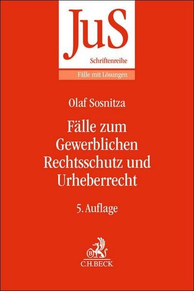 Produktbild: F&auml;lle zum Gewerblichen Rechtsschutz und Urheberrecht