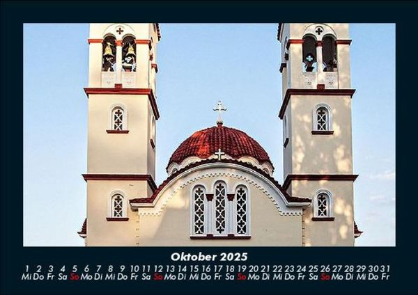 Produktbild: Religi&ouml;se Architektur 2025 Fotokalender DIN A5