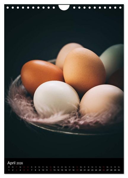 Produktbild: FOOD.STYLE.LOVE - Foodfotografie mit Liebe zum Detail (Wandkalender 2026 DIN A4 hoch), CALVENDO Monatskalender