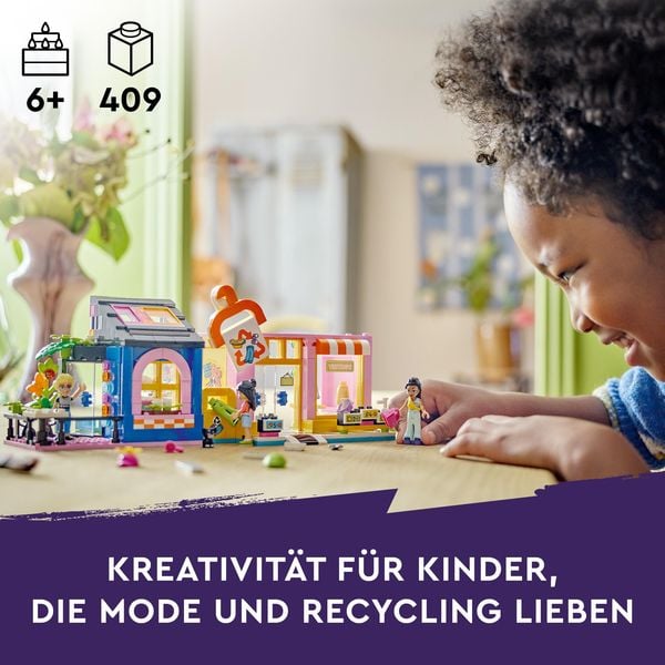 Produktbild: LEGO Friends 42614 Vintage-Modegeschäft, Spielzeug-Laden für Kinder