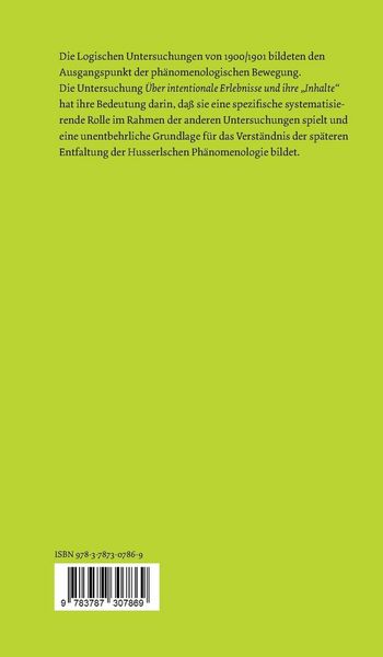 Produktbild: V. (F&uuml;nfte) Logische Untersuchung