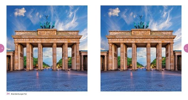 Produktbild: In 444 Fehlern um die Welt &ndash; Deutschland. Finde die Unterschiede in den sch&ouml;nsten Motiven Deutschlands
