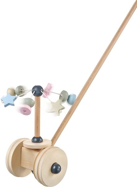 Selecta 64018 - bellybutton, Sternchenkarussell, Schiebefigur, Holz, 20 cm