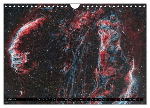 Produktbild: Deepsky 2026 (Wandkalender 2026 DIN A4 quer), CALVENDO Monatskalender