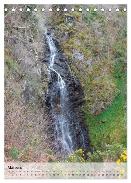 Produktbild: Schottland -Schottische Highlands (Tischkalender 2026 DIN A5 hoch), CALVENDO Monatskalender