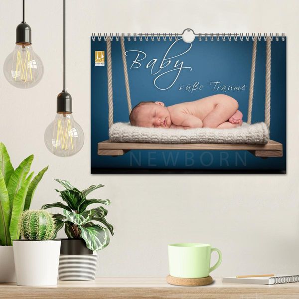 Produktbild: Baby - s&uuml;&szlig;e Tr&auml;ume (Wandkalender 2026 DIN A4 quer), CALVENDO Monatskalender