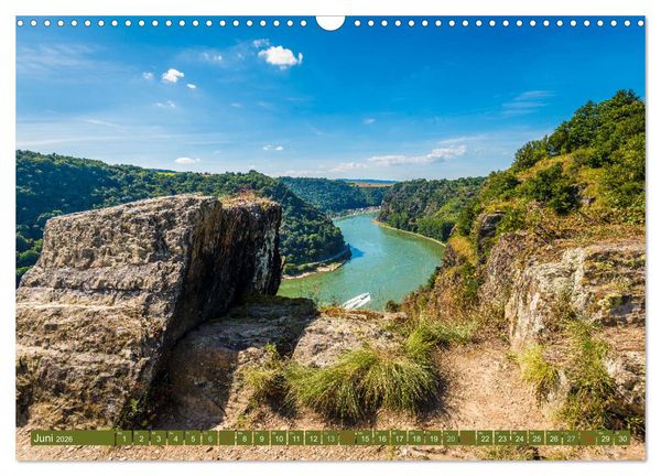 Produktbild: Kulturlandschaft Oberes Mittelrheintal I (Wandkalender 2026 DIN A3 quer), CALVENDO Monatskalender