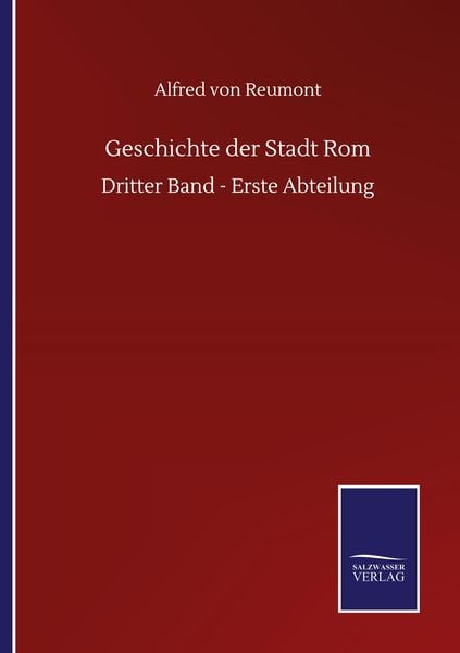 Produktbild: Geschichte der Stadt Rom