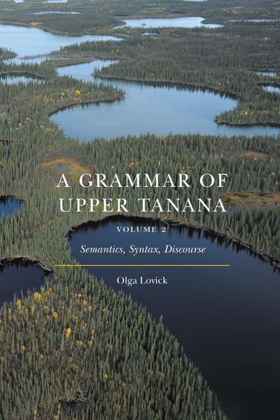 Produktbild: Grammar of Upper Tanana, Volume 2