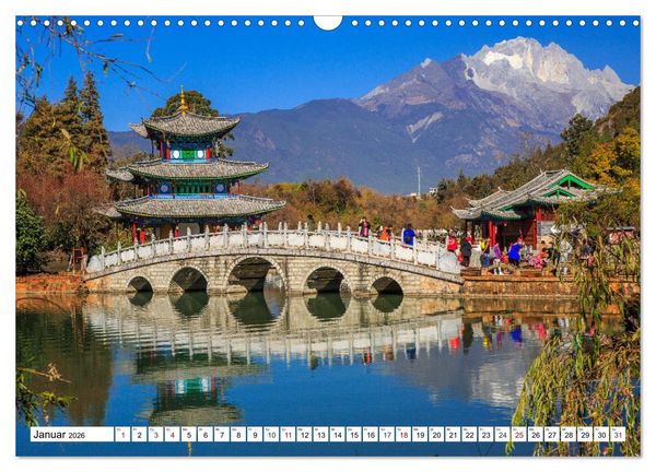Produktbild: Zauber Chinas (Wandkalender 2026 DIN A3 quer), CALVENDO Monatskalender