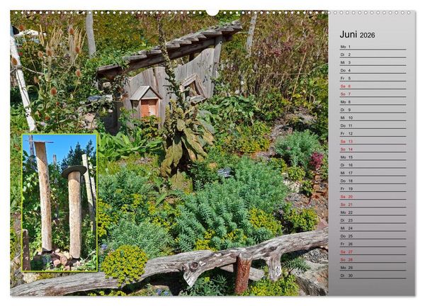 Produktbild: Bl&uuml;hende Gartenparks in Mannheim (Wandkalender 2026 DIN A2 quer), CALVENDO Monatskalender