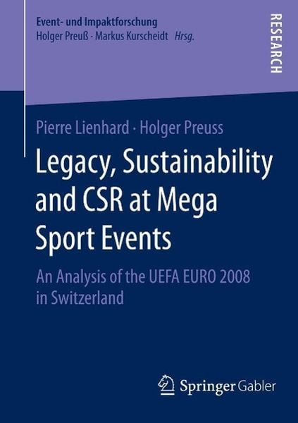 Produktbild: Legacy, Sustainability and CSR at Mega Sport Events