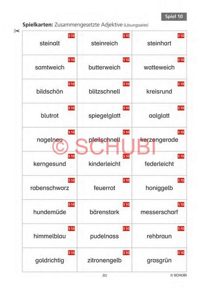 Produktbild: Grammatikspiele