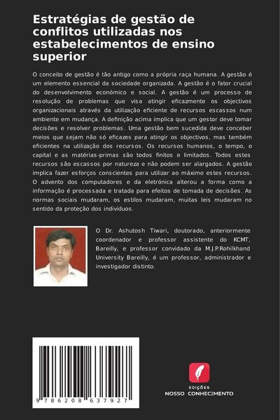 Produktbild: Estrat&eacute;gias de gest&atilde;o de conflitos utilizadas nos estabelecimentos de ensino superior