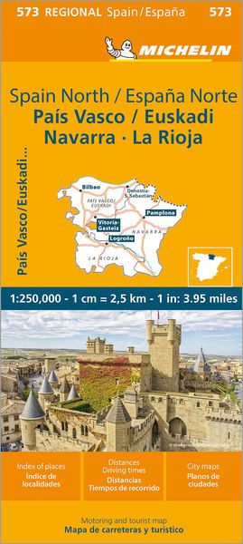 Produktbild: Michelin Baskenland, Navarra, Rioja