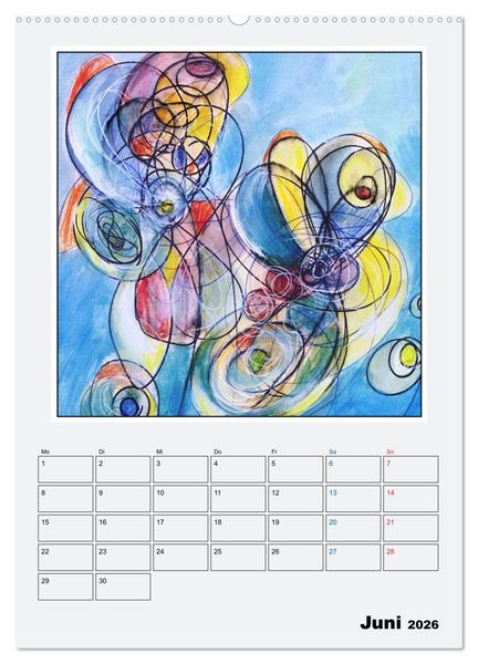Produktbild: New Art Deco (hochwertiger Premium Wandkalender 2026 DIN A2 hoch), Kunstdruck in Hochglanz