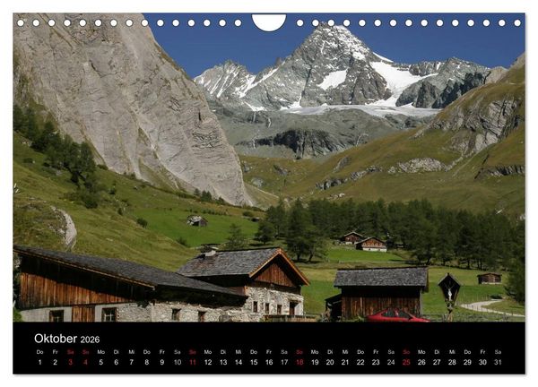 Produktbild: Osttiroler Impressionen (Wandkalender 2026 DIN A4 quer), CALVENDO Monatskalender