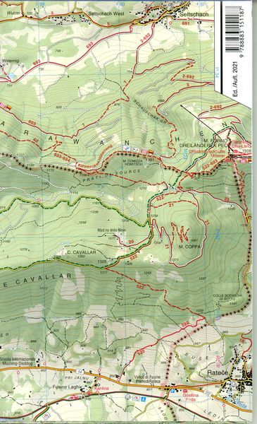 Produktbild: Wanderkarte 19 Alpi Giulie