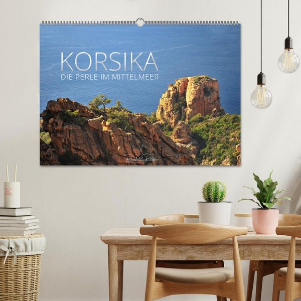 Produktbild: Korsika &ndash; die Perle im Mittelmeer (Wandkalender 2026 DIN A2 quer), CALVENDO Monatskalender