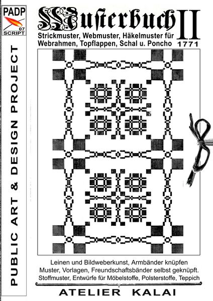 Produktbild: PADP-Script 007: Musterbuch II von 1771