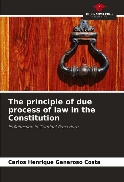 Produktbild: The principle of due process of law in the Constitution