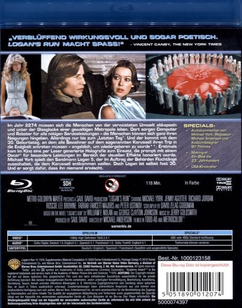 Produktbild: Logan's Run - Flucht ins 23. Jahrhundert