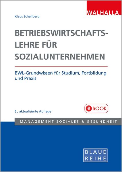 Produktbild: Betriebswirtschaftslehre f&uuml;r Sozialunternehmen