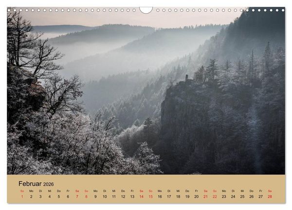 Produktbild: Landschaften im Elsass (Wandkalender 2026 DIN A3 quer), CALVENDO Monatskalender