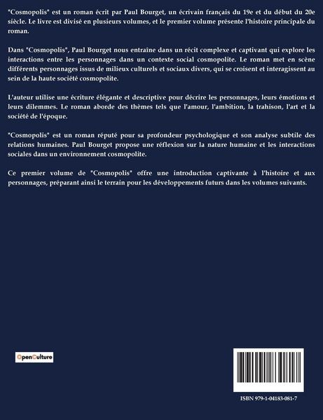 Produktbild: Cosmopolis