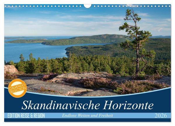 Produktbild: Skandinavische Horizonte (Wandkalender 2026 DIN A3 quer), CALVENDO Monatskalender