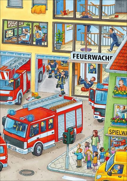 Produktbild: Wo ist das kleine Feuerwehrauto?