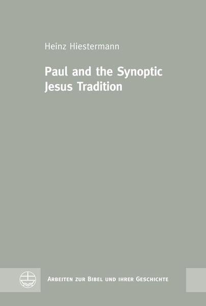 Produktbild: Paul and the Synoptic Jesus Tradition
