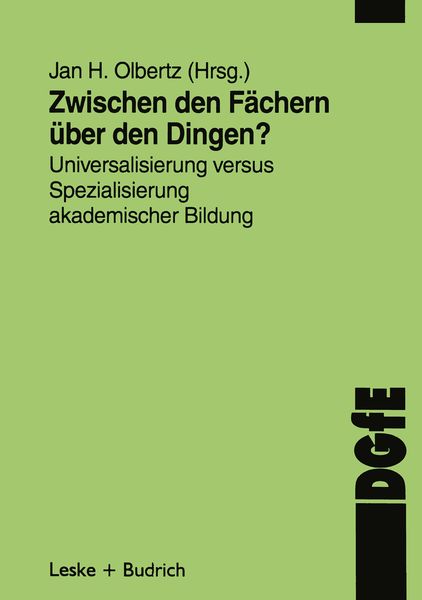 Produktbild: Zwischen den F&auml;chern &mdash; &uuml;ber den Dingen?