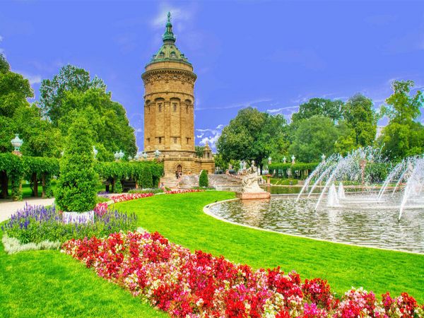 Produktbild: CALVENDO Puzzle Wasserturm | 1000 Teile Lege-Gr&ouml;&szlig;e 64x48cm Foto-Puzzle f&uuml;r gl&uuml;ckliche Stunden