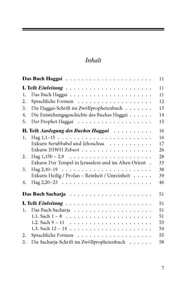 Produktbild: Die B&uuml;cher Haggai, Sacharja, Maleachi