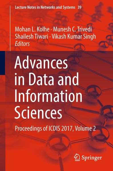 Produktbild: Advances in Data and Information Sciences